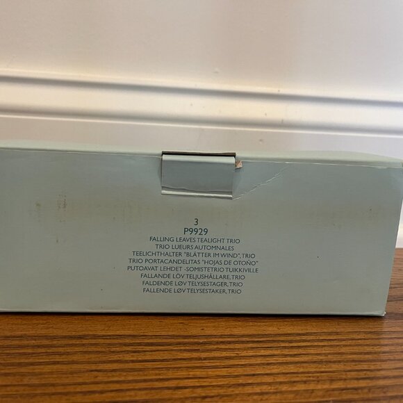 PartyLite Falling Leaves Tealight Trio - Picture 4 of 4